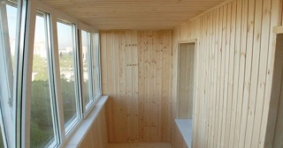 Отделка балкона под ключ Коркино, цена от 5859 руб.