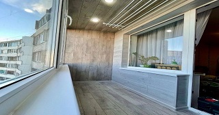 Обшивка лоджии Коркино цена от 210 руб. м/2.